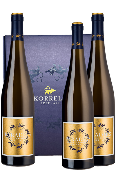 3r Paradies Riesling Paket mit Geschenkarton Korrell