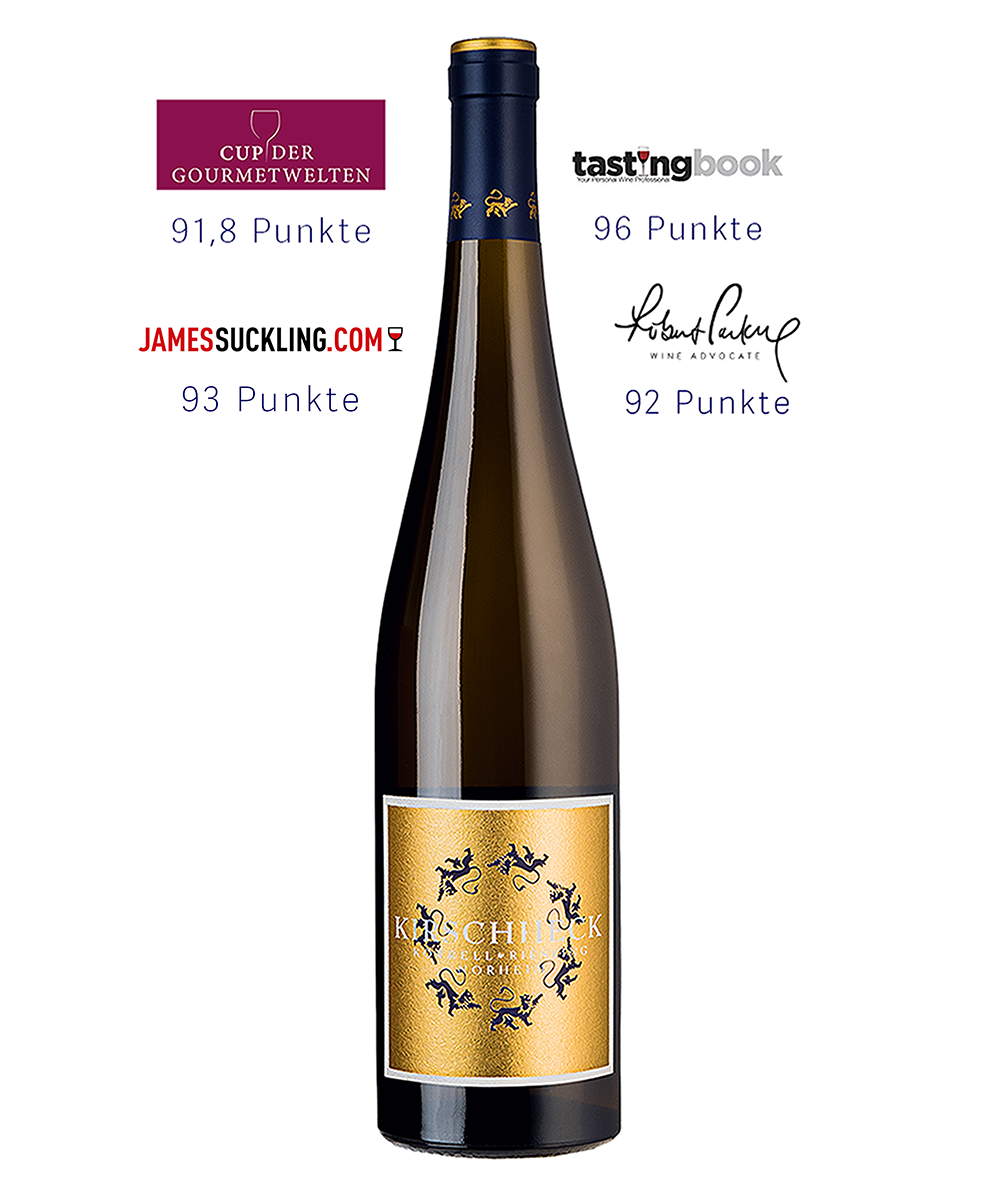Kirschheck Riesling Korrell 23 mit Auszeichnung