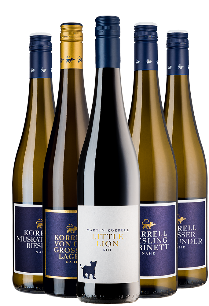 5 Flaschen Korrell Wein - Weihnachtspaket