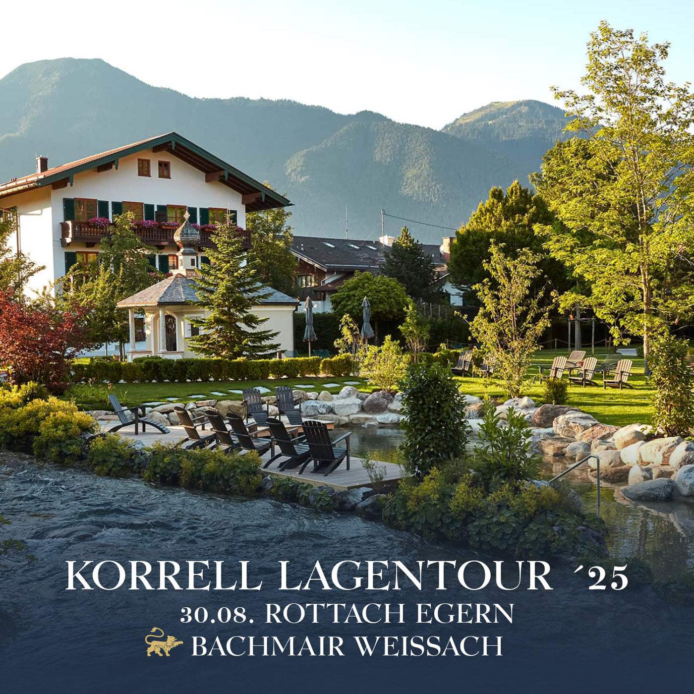 Bachmair Weissach, Rottach E. Lagen Tour Samstag, 30.08.2025