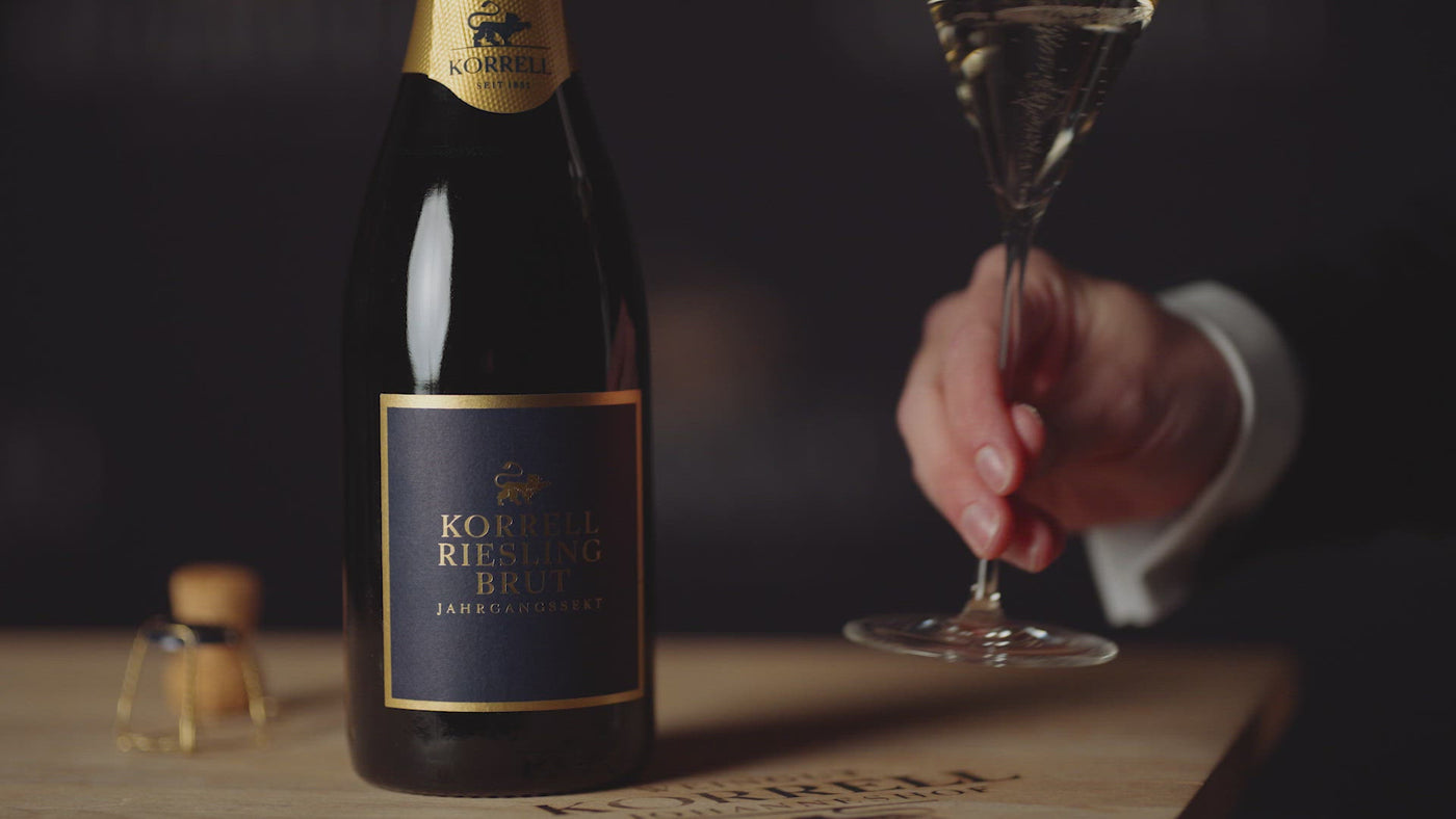 Riesling brut Sekt Video